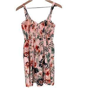 Band of Gypsies Pink Tropic Bustier Dress